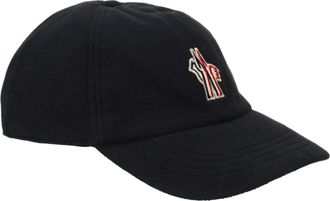 Moncler Black Polyester Cap (Baseball Mens Hat)