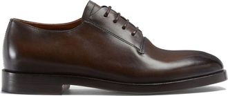 Ermenegildo Zegna Torino derby shoes - men - Leather/Rubber/Leather/Calf Leather - 7.5 - Black