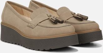 Naturalizer Soul Naturalizer Josie Tassel Loafers Womens US Gray Lug Sole Shoes ZOGG1479