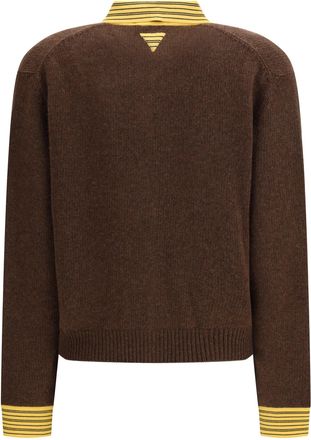 Prada Womens Sweater Cacao Cashmere (capra Hircus)