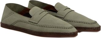 Aquatalia Nikita Weatherproof Suede Penny Loafer