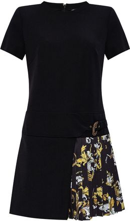 Versace Jeans Couture Barocco mini-jurk - Zwart