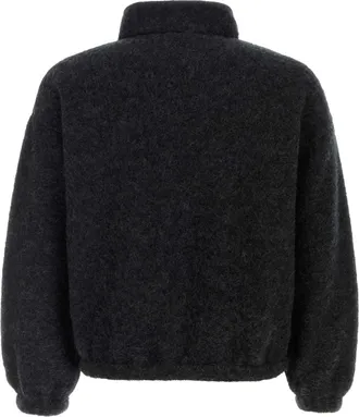 Jil Sander Wool-Blend Sweatshirt - Gray