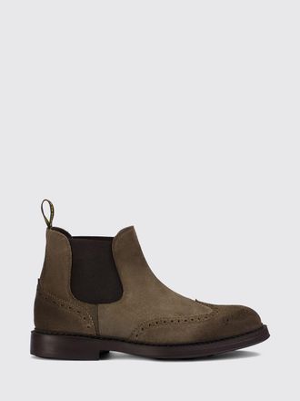 Doucal's Suede Calfskin Chelsea Boots with Pull Tab