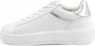 Love Moschino Witte lage sneakers - Dames - Sneakers - Wit - 36 EU - Schoenen