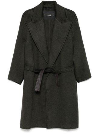 Max Mara Valle jas - Groen