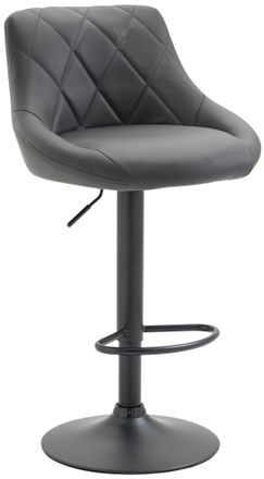 Clp Taburete De Bar Lazio Gris Negro