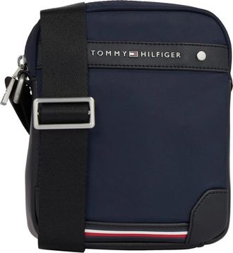 Tommy Hilfiger Crossbodytas - Heren - Schoudertassen - Blauw - ONE Size - Polyester - Tassen