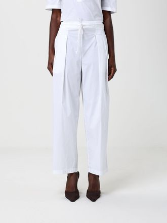 Liviana Conti Pantaloni cropped Scott Liviana Conti in misto cotone