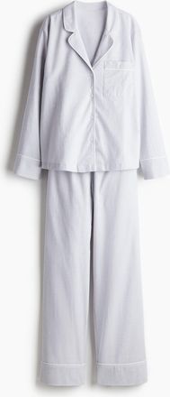 H&M Baumwollpyjama - Grau