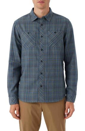 O'Neill OG Jonez Flannel Button-Up Shirt in Heather Grey at Nordstrom, Size Xx-Large