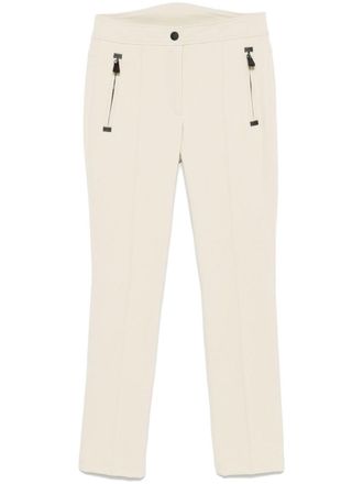 Moncler twill ski trousers - Neutrals