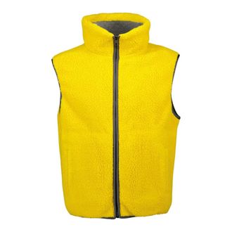 Givenchy Vests, male, Yellow, Size: M Wool Fleece Gilet