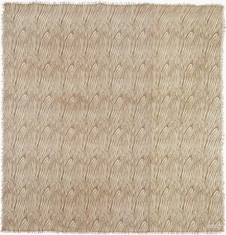 Kujten Womens Effy Plain Marbled Bandana In Taupe