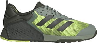 adidas Mens 3 Training Shoes in Silver Green - Size UK 7