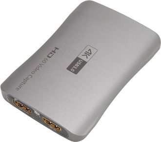 OEM Tarjeta De Captura Hdmi A Usb 3.0, Dispositivo De Captura De Juegos Plug-and-play De Latencia Ultrabaja 1080p A 60 Fps, Con Conector De Audio De 3,5 M