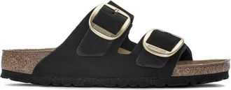 Birkenstock Arizona Big Buckle Nubuck Leather Sandals