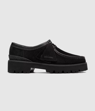 Clarks Mocassins Walla Yukoner Black Combi Suede