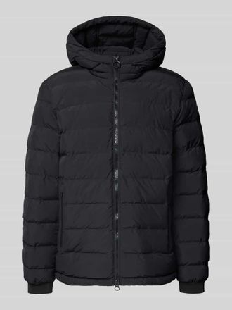 Geox Steppjacke mit Kapuze Modell SPHERICA in Black, Gr&ouml;&szlig;e 54