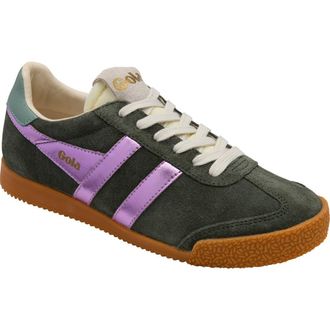Gola Elan Glitz Sneaker in Dark Khaki/Lilac/Green Mist at Nordstrom, Size 9.5