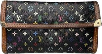 Louis Vuitton Pre-owned Vintage Clutch - Dames - Vintage Clutch - Zwart - ONE Size - Leer - Vintage