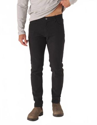 The Normal Brand MenS Slim Fit Comfort Terry Pants In Black