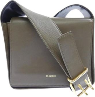 Jil Sander Pre-owned Cross Body Bags, female, Brown, Size: ONE SIZE Pre-owned Sling shoulder bag