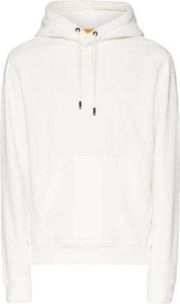 HUGO BOSS Weteddy Hoodie - Heren - Hoodies - Wit - XS - Katoen - Hoodies & sweatvesten