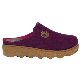 Rohde Paarse Dames Huisslipper - Warm Gevoerd - Dames - Pantoffels - Paars - 42 EU - Schoenen