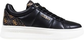 Guess Welli Sneakers - Dames - Sneakers - Zwart - 36 EU - Polyester - Schoenen