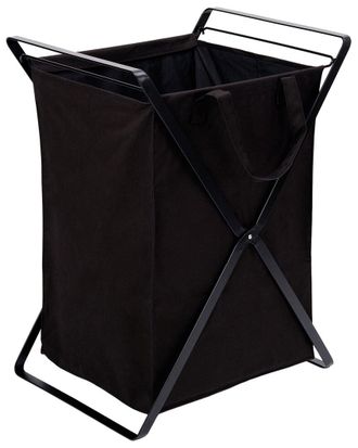 Yamazaki Home Laundry Hamper with Cotton Liner