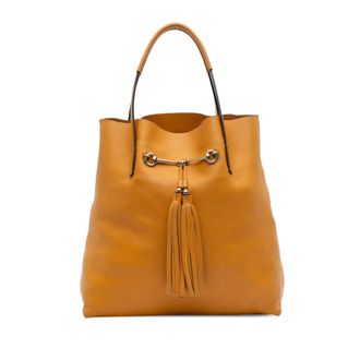 Gucci Tassel Lederen Schoudertas