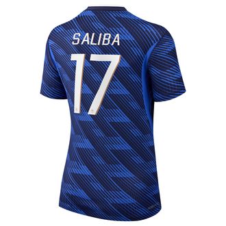 Nike William Saliba France National Team 2026 Match Home Nike Womens Dri-FIT ADV Soccer Jersey in Blue | NN203949098-FFF