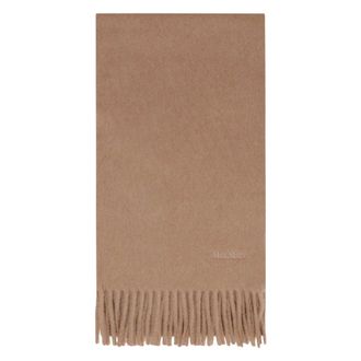 Max Mara Winter Scarves, female, Brown, Size: ONE SIZE Scilli Scarf
