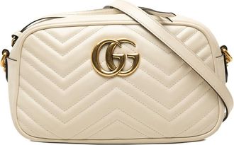 Gucci Pre-owned Gucci Small GG Marmont Matelasse Leather Crossbody Ladies DBUY7EQBIH34TBEU