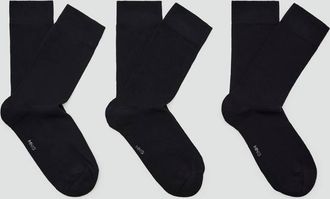 Mango Pack 3 calzini cotone lunghi nero - Uomo - 40-42 - MANGO MAN