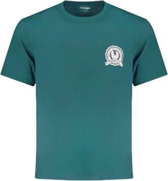 Wrangler Hombre, Camisetas, Verde, Talla: XL