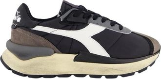 Diadora Elite Sneaker Zwart - Dames - Sneakers - Zwart - 41 EU - Schoenen