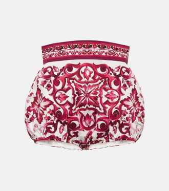 Dolce & Gabbana Shorts Majolica in cotone
