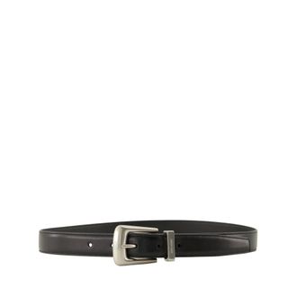 Saint Laurent Belts, female, Black, Size: 85 CM Folk Belt