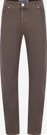 Jacob Cohen Gef&auml;rbte Jeans mit geradem Bein aus Baumwolle und Lyocell Bard