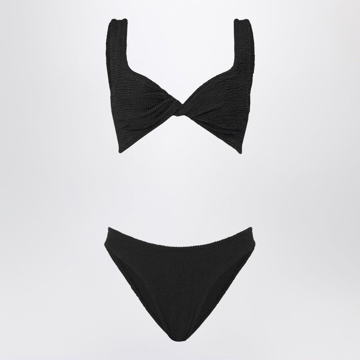 ビキニ HUNZA G Women Swimsuit 92012 SALANACR 90404 Black Hunza G Juno bikini in black – Soleil Blue