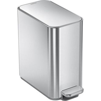 Simplehuman 5L slim step can in Brushed at Nordstrom