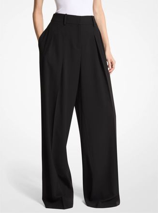 Michael Kors Pleated Wool Trousers