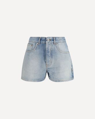 Off-white Shorts Doll in denim Woman 26