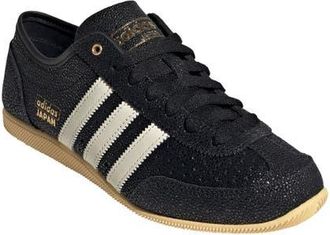 adidas Japan Low Top Sneaker in Black/cream/orange Tint at Nordstrom, Size 7.5