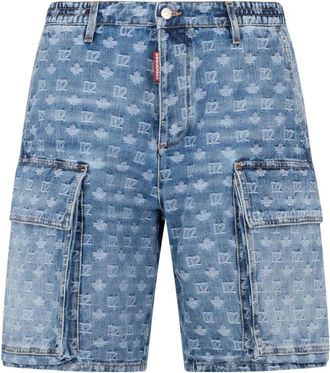 Dsquared2 Navy Blue Shorts