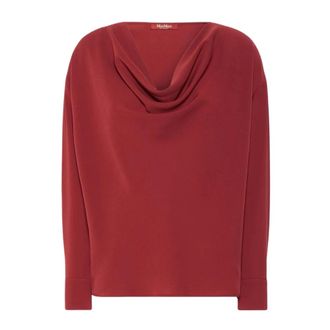 Max Mara Mujer, Blusas y Camisas, Rojo, Talla: L