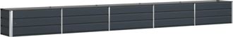 vidaXL Jardinera Antracita 480 X 50 X 45 Cm Acero Galvanizado Vidaxl