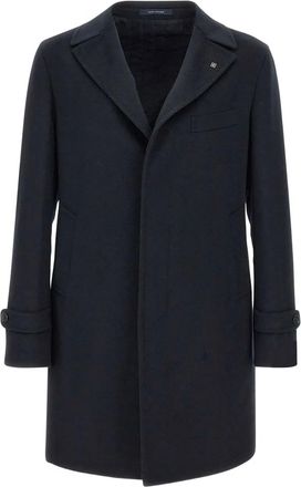 Tagliatore Jas met knopen en puntige revers - Blauw